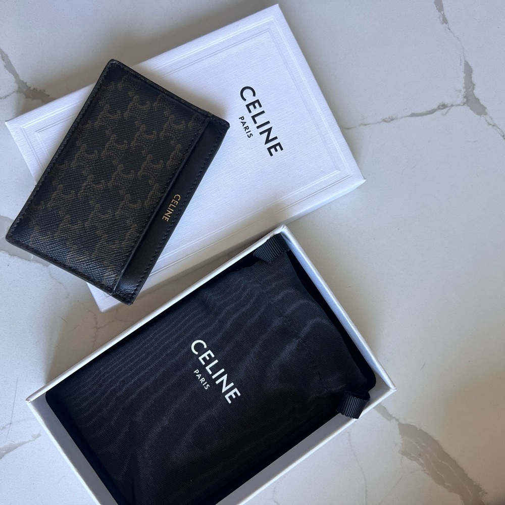 Celine Triomphe Card Holder